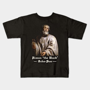 Saint Peter - Simon "the Rock" John-son (Simon Bar-jona) Kids T-Shirt